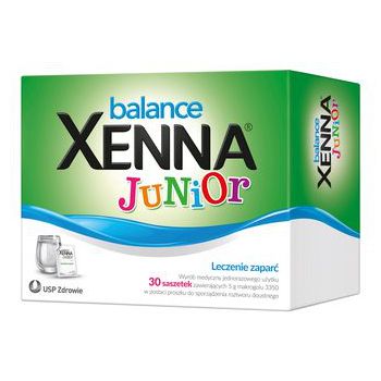 Xenna Balance Junior proszek na zaparcia 30 saszetek