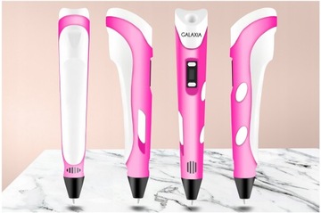 Детский 3D-принтер PINK BALLPOINT + БЕСПЛАТНЫЕ КАРТРИДЖИ 110 МЕТРОВ!