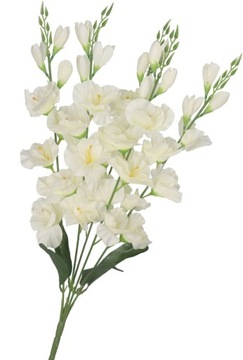 BUKIET mieczyków MIECZYK 5 GAŁĄZEK STROIK SZTUCZNE KWIATY KREMOWE MIECZYKI