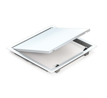 Drzwiczki rewizyjne metalowe białe 40x40 rewizja