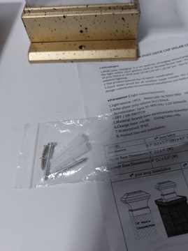 Zewnętrzna Lampka solarna LED