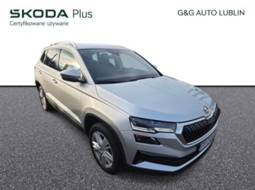 Skoda Karoq Crossover Facelifting 1.5 TSI ACT 150KM 2024 Skoda Karoq 1,5 TSI Full Led Matrix GWARANCJA FV23 Salon Polska, zdjęcie 1