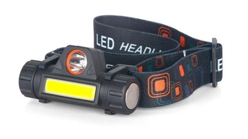 Налобный фонарь Led Cob 4in1 с магнитом МОЩНЫЙ USB-кабель