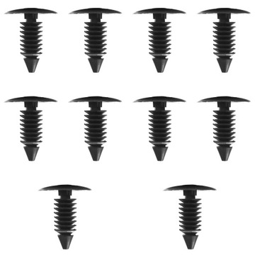 10x SPINKA KOŁEK TAPICERKI PODSUFITKI OSŁONY 8mm UNIWERSALNA