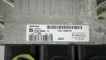 JEDNOTKA MAZDA 3 III BL 1.6 D 1.6D AV61-12A650-PE S180138002D SID807EVO