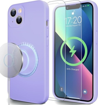ETUI DO iPhone 13 | 14 MAGSAFE MATOWE CASE+SZKŁO