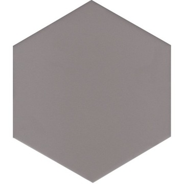 PŁYTKI PODŁOGOWE GRES SOLID HEXAGON szary 22x25