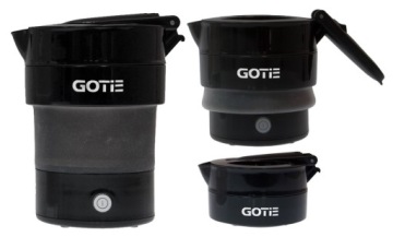 Чайник GOTIE GCT-600C, 750 Вт, 0,6 л, черный