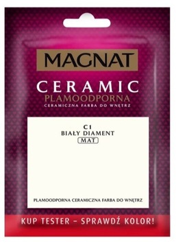 FARBA MAGNAT CERAMIC 0,03L C1 BIAŁY DIAMENT TESTER