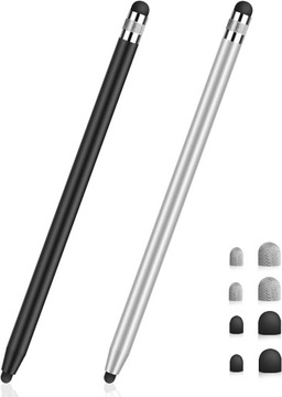 Pióro rysik MEKO do iPada, Samsunga, Androida, iOS 2-pack