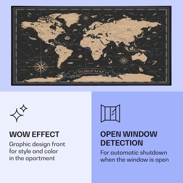 ИНФРАКРАСНАЯ НАГРЕВАТЕЛЬНАЯ ПАНЕЛЬ KLARSTEIN ИЗЛУЧАЮЩИЙ ОБОГРЕВАТЕЛЬ 700 Вт SMART