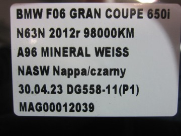 BMW 6 F06 N63 F12 ZRCÁTKO LEVÉ Z VLOŽKY VYHŘÍVANÉ ALPINWEISS 3 7286407