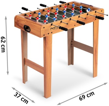 EXCELLENT SOLID Настольный футбол в подарок 69 x 37 x 62 см