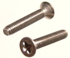 Винты М1,6х4 с потайной головкой DIN965 INOX 100 шт.