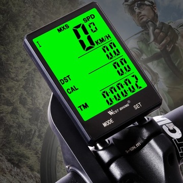 WEST BIKING Пробег с большим экраном 2,8 дюйма
