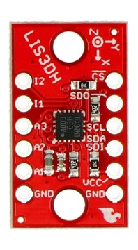 LIS3DH — 3-осевой акселерометр IMU 3DoF I2C/SPI