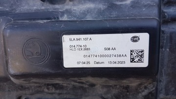 MASKA MŘÍŽKA SKODA ENYAQ CRYSTAL FACE KAMERA RADAR LED