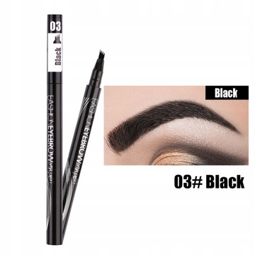 Waterproof Natural Eyebrow Pen Four-claw Eye