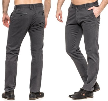 SPODNIE MĘSKIE CHINOSY VANKEL JEANS 101 - 96cm/L32