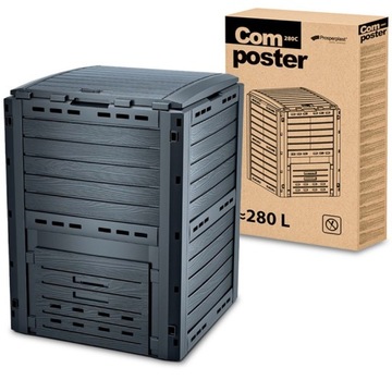 2 компостера PROSPERPLAST Compogreen Woody 280л