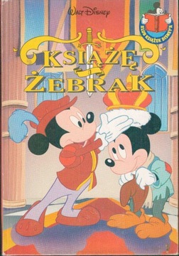 Książę i żebrak Klub Książek Disneya