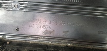 AUDI A7 II 4K8 MASKA MŘÍŽKA NÁRAZNÍKU PŘEDNÍ PDC 4K8853651A