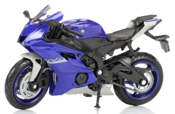 WELLY YAMAHA YZF-R6 1:18 Новая модель мотоцикла из металла