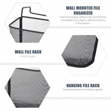 Подвесная настольная корзина Офисный шкаф 2 шт.