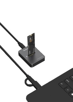 Док-станция M.2 NVME SATA USB-C SSD 10 ГБ