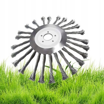 Вращающаяся щетка из стальной проволоки для нанесения покрытий