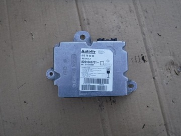 MODUŁ AIRBAG RENAULT CLIO 3 FL 8201043701 610796000