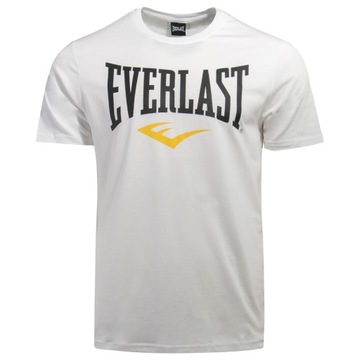 Bawełniana koszulka męska T-shirt EVERLAST oryginalna biała rozmiar L