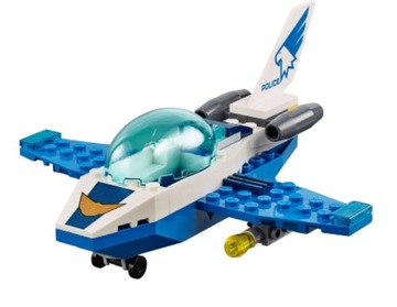 LEGO CITY POJAZD SAMOLOT POLICYJNY PATROLOWY NOWY