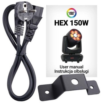 LIGHT4ME HEX 150 Вт светодиодное освещение сцены для дискотеки с подвижной головкой