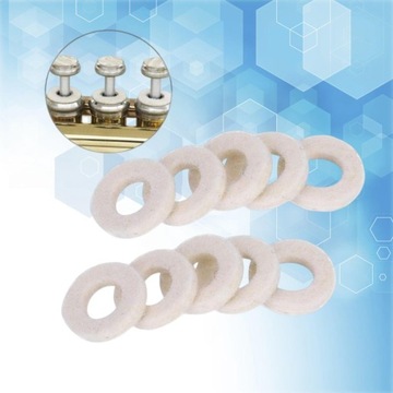 10x Zestaw podkładek filcowych Uniwersalne akcesoria Professional for White