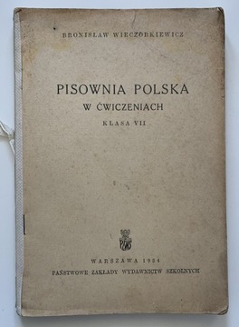 Pisownia Polska w ćwiczeniach klasa VII
