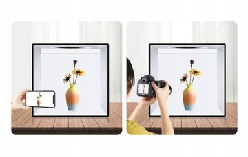 Бестеневая палатка Puluz 30см со светодиодной подсветкой PU5032G