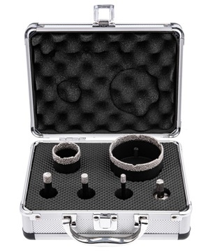 НАБОР КОРОНОЧНЫХ ПИЛОВ, АЛМАЗНЫЕ СВЕРЛА СВЕРЛА ДЛЯ БЕЗФОРМИРОВЫХ 6-68