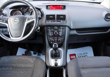 Opel Meriva II Mikrovan Facelifting 1.4 Turbo ECOTEC 140KM 2014 Opel Meriva 1.4 Turbo 140KM Pakiet Zimowy Tempomat Czujniki parkowania FVm, zdjęcie 17