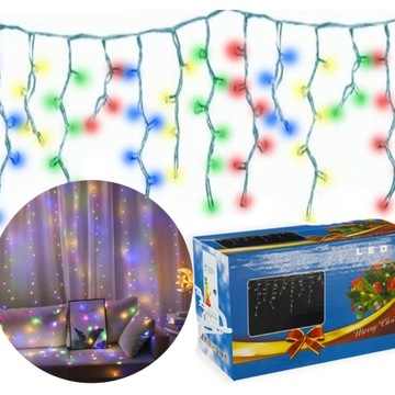 SOPLE 200 LED ZEWNĘTRZNE WEWNĘTRZNE KURTYNA ŚWIETLNA PROGRAMATOR MOCNE XXL