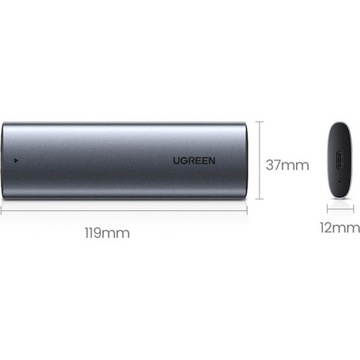 Kieszeń na dysk M.2 B-Key SATA 3.0 5Gbps obudowa