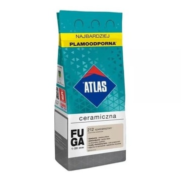 Atlas Fuga Ceramiczna 212 Szarobrązowa 5kg