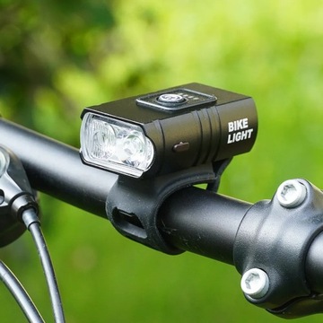 МОЩНЫЙ СВЕТОДИОДНЫЙ ВЕЛОСИПЕДНЫЙ ФОНАРЬ ЗАДНИЙ ПЕРЕДНИЙ ВЕЛОСИПЕДНЫЙ ФОНАРЬ НА РУЛЕ USB 800лм