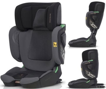 FOTELIK SAMOCHODOWY CAVOE GRAND PRIX PRO 100-150 cm kol. IRON