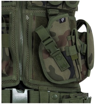 ВОЕННЫЙ ТАКТИЧЕСКИЙ ЖИЛЕТ С ЧЕХОЛАМИ ДОМИНАТОР HUZAR PL CAMO wz.93