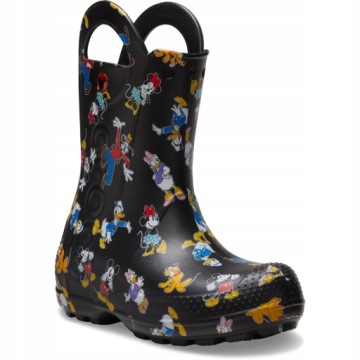 Crocs гумові чоботи дитячі розмір 32,5 32-33 disney міскі гарненькі