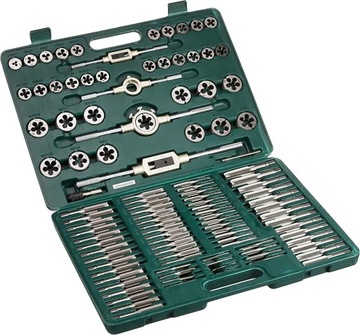 Набор метчиков и матриц Brüder Mannesmann M53255, 110 шт.