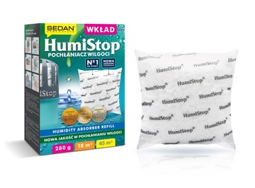 ЗАМЕННЫЙ ПОГЛОЩАТЕЛЬ ВЛАГИ HUMISTOP - ВСТАВКА SED 280G