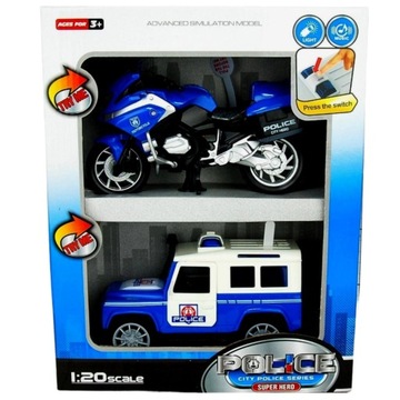 КОМПЛЕКТ МОТОРА ДЖИПА ПОЛИЦИЯ ПОЛИЦЕЙСКИЕ ОГНИ ЗВУКИ