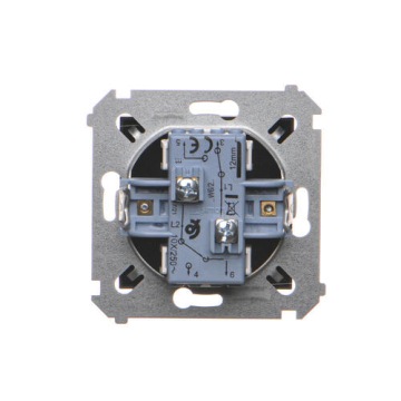 Двойной лестничный выключатель 10AX Белый Simon 54